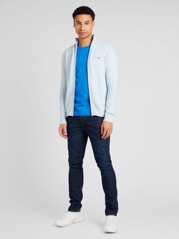 JACK & JONES Cardigan 'BLUROY' i blå