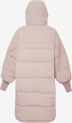 MYMO Χειμερινό παλτό σε ροζ