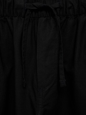 MANGO TEEN Normální Kalhoty – černá