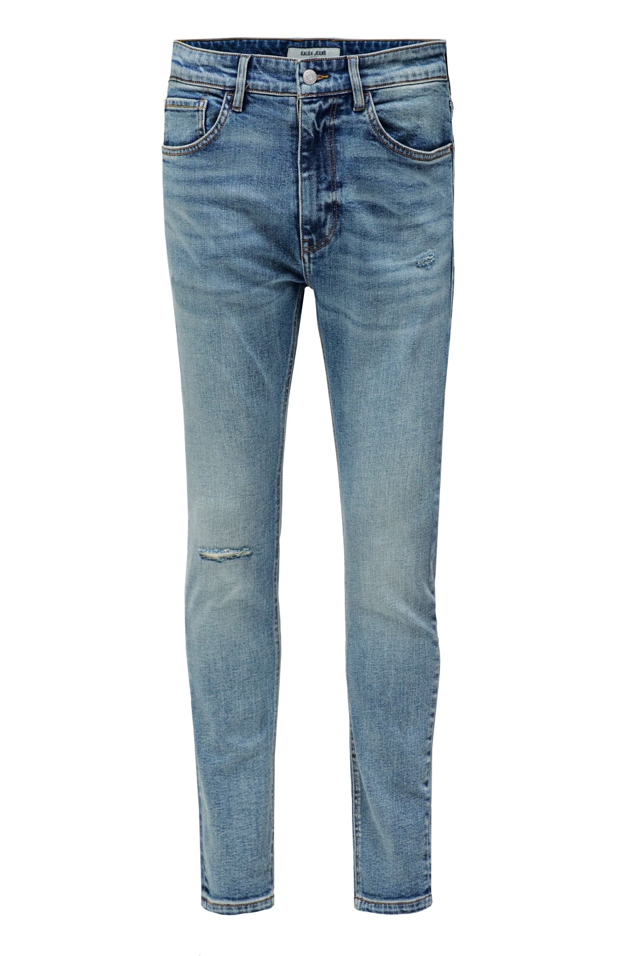 Salsa Jeans Skinny Jeans in Blauw: voorkant