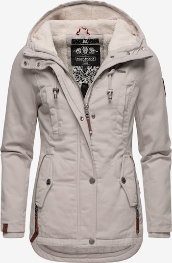 MARIKOO Winterjacke 'Bikoo' in hellbeige / braun, Produktansicht