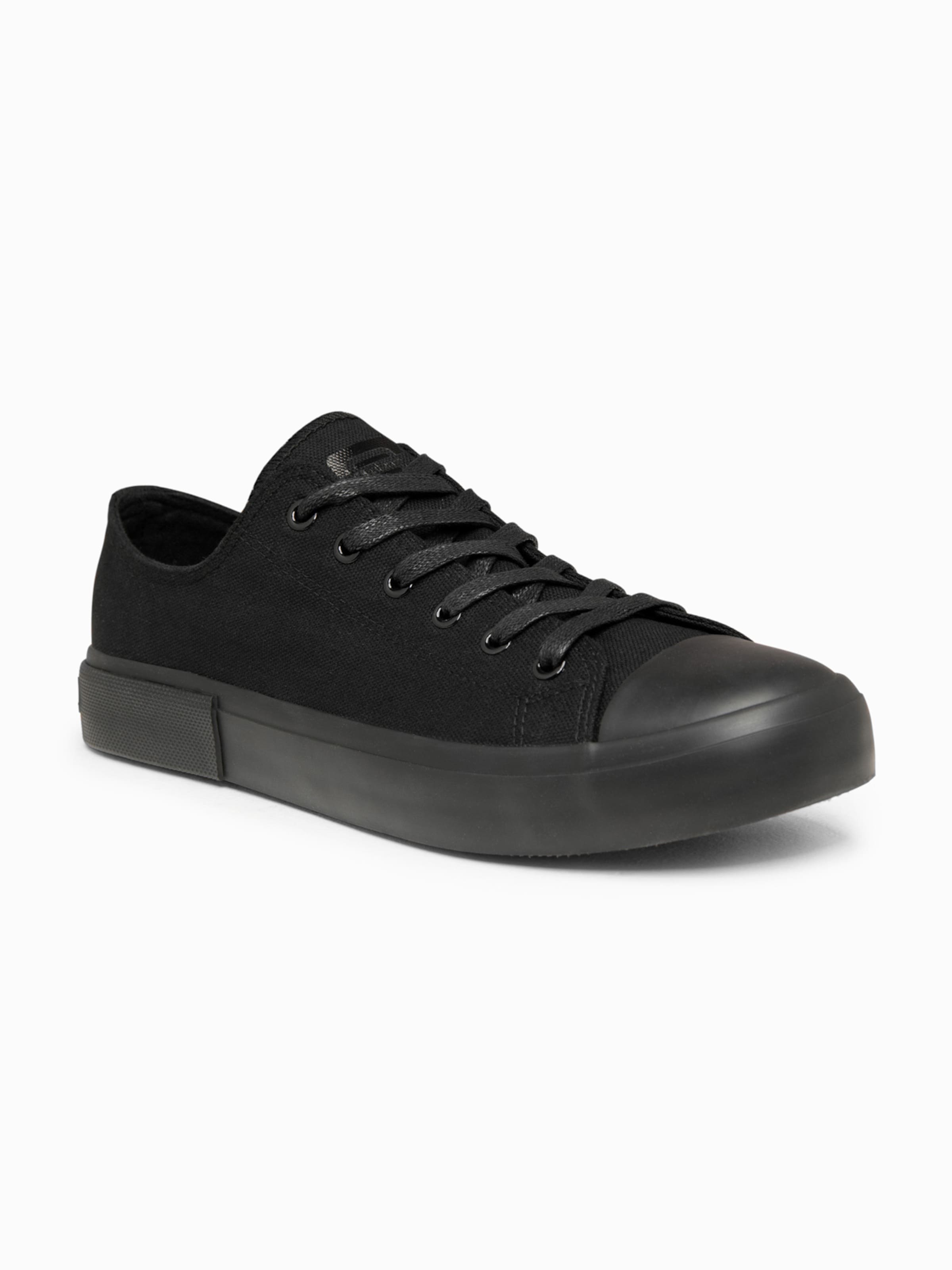 Ombre Sneakers laag in Zwart: voorkant