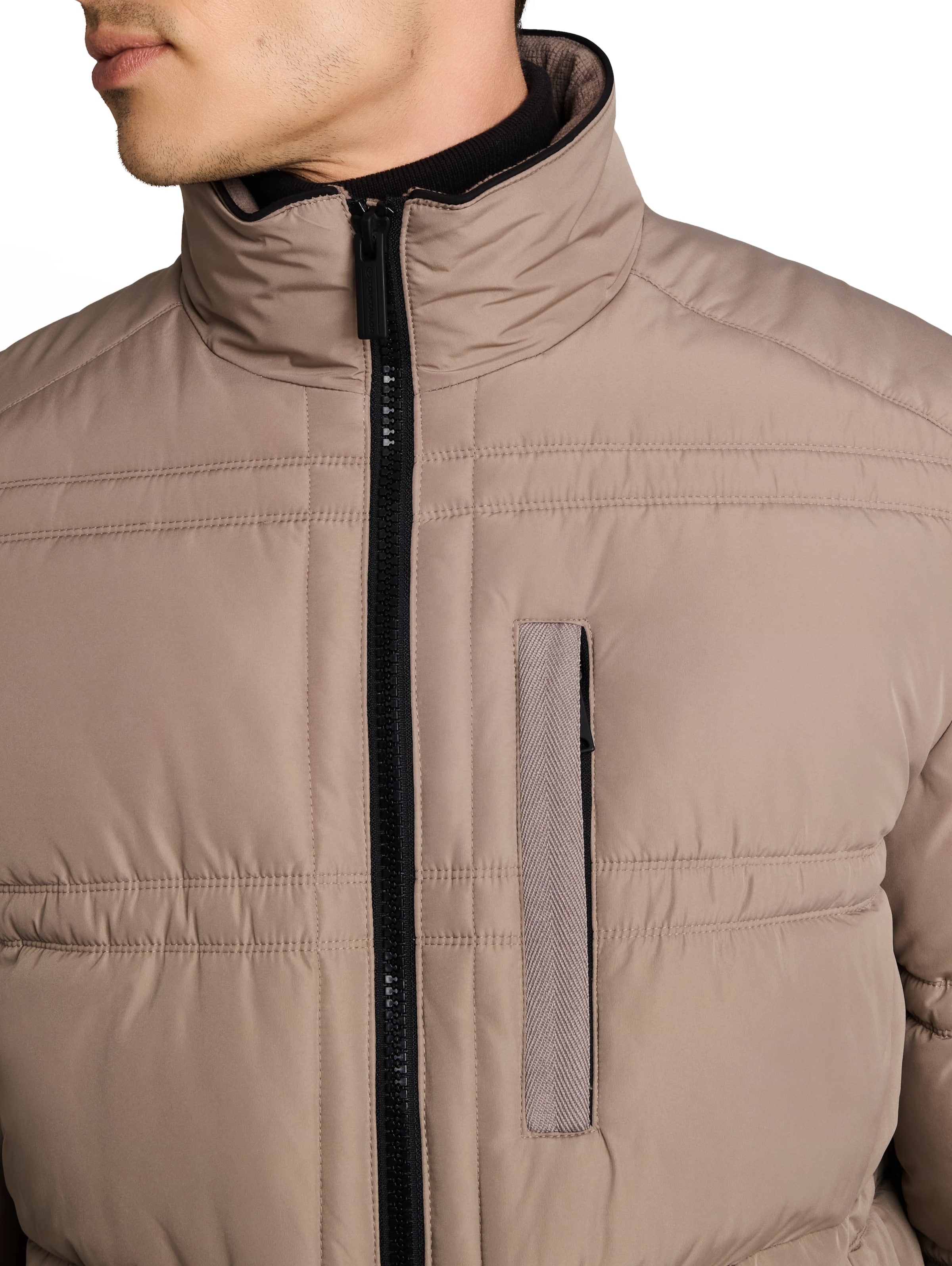 TOM TAILOR Winter jacket in Brown