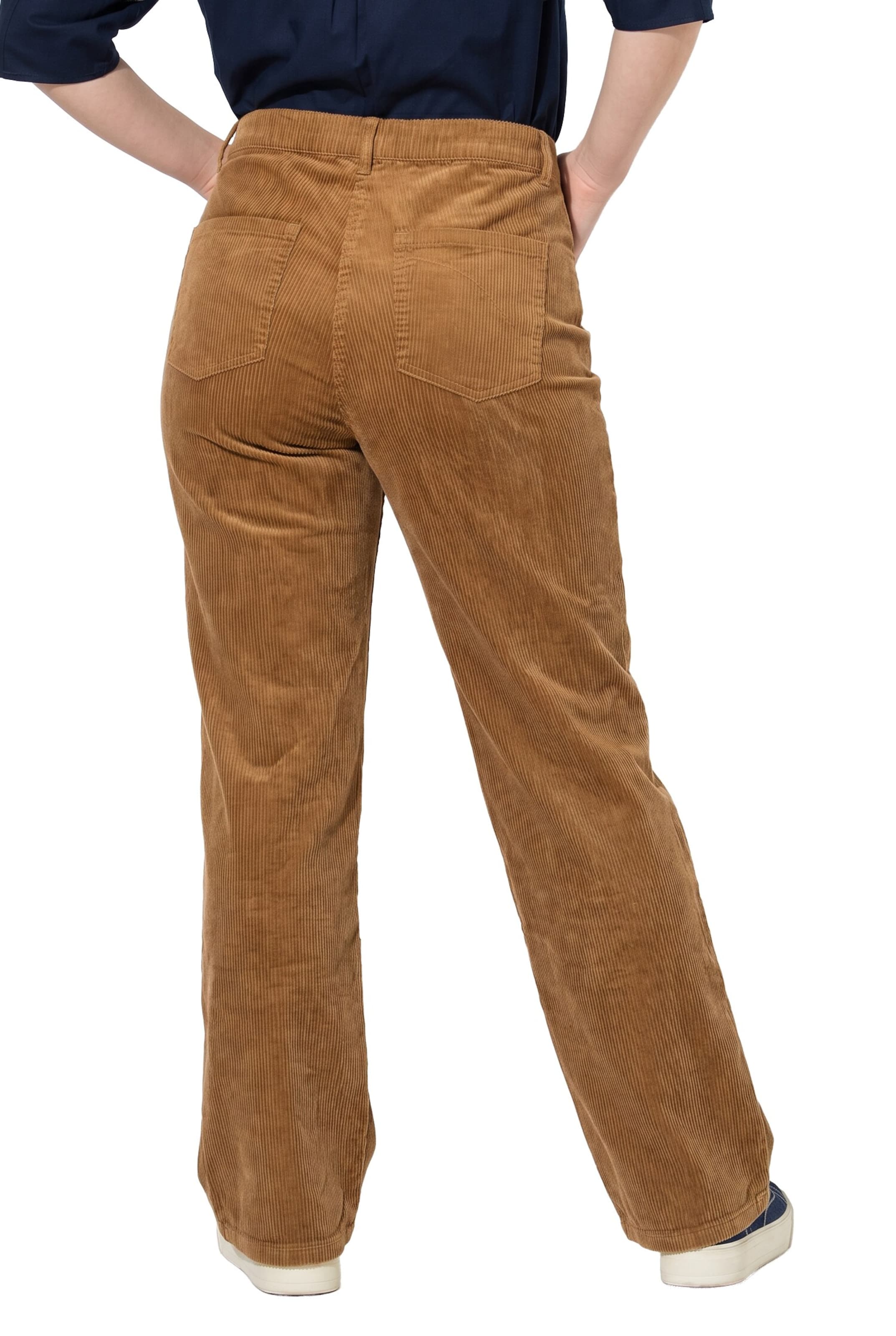Ulla Popken Wide leg Pants in Brown