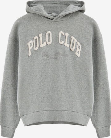 Polo Club Sweatshirt in Grey: front