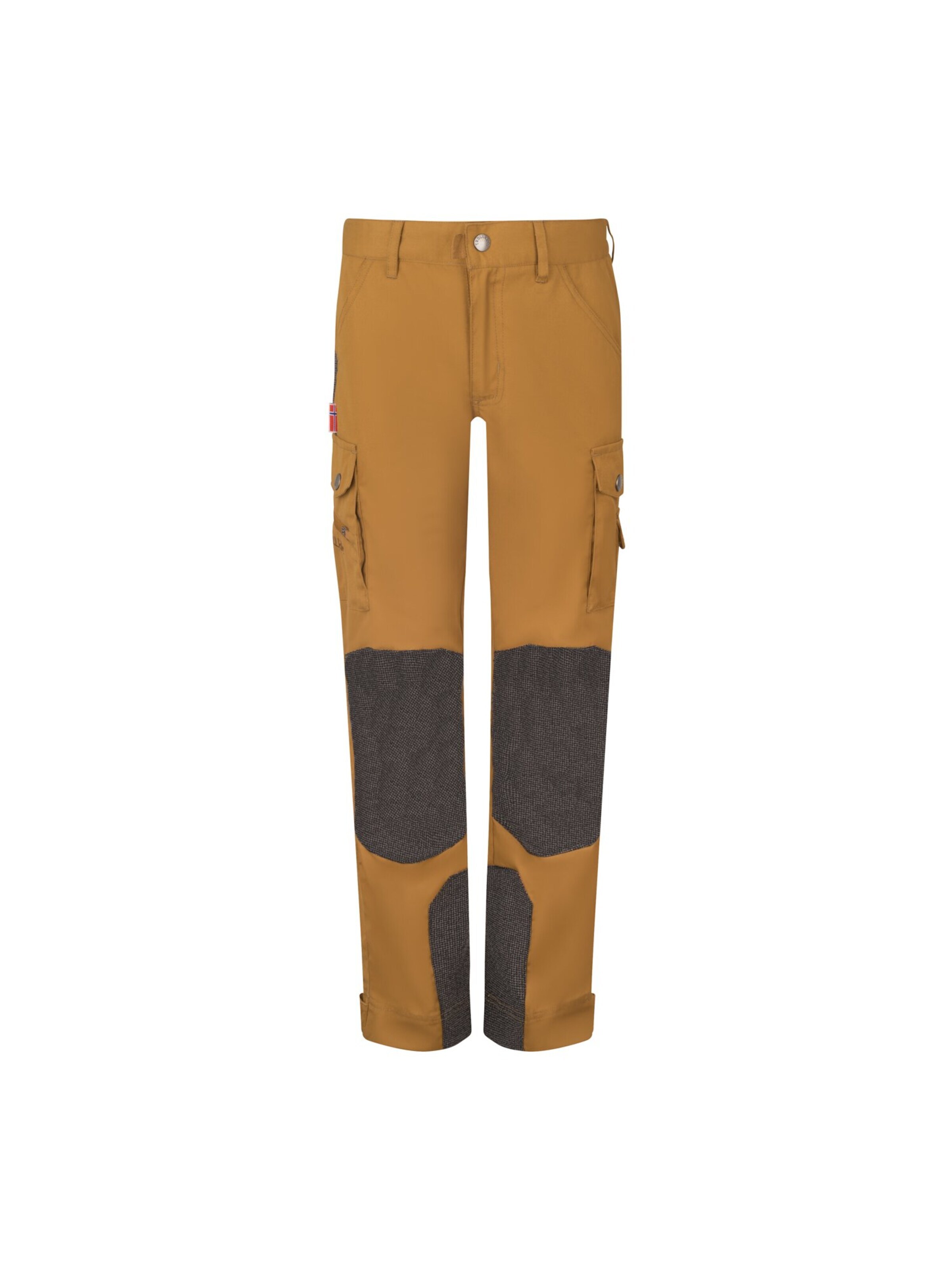TROLLKIDS Regular Workout Pants in Brown: front