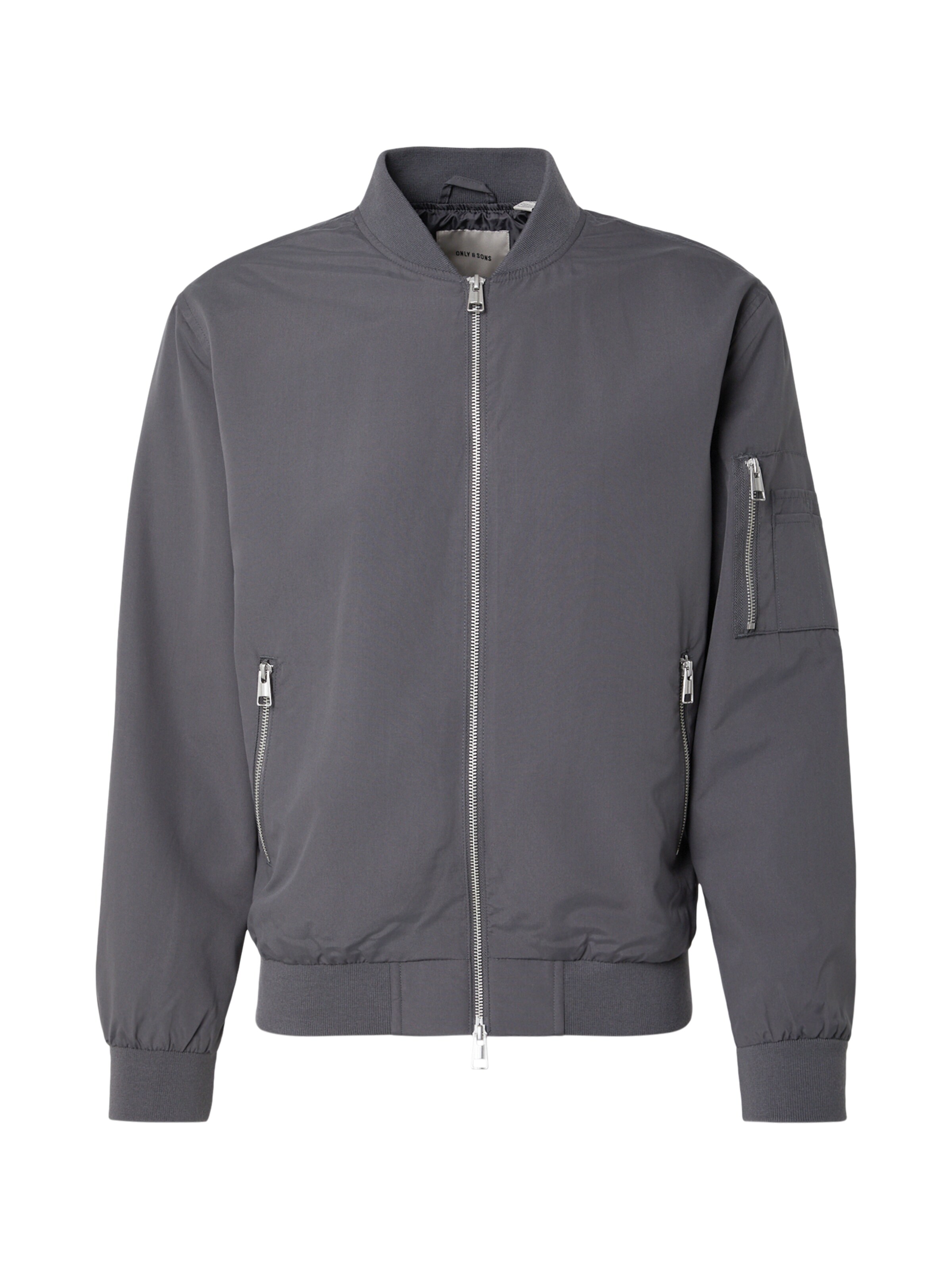 Only & Sons Преходно яке 'ONSLANDO' в сиво: отпред