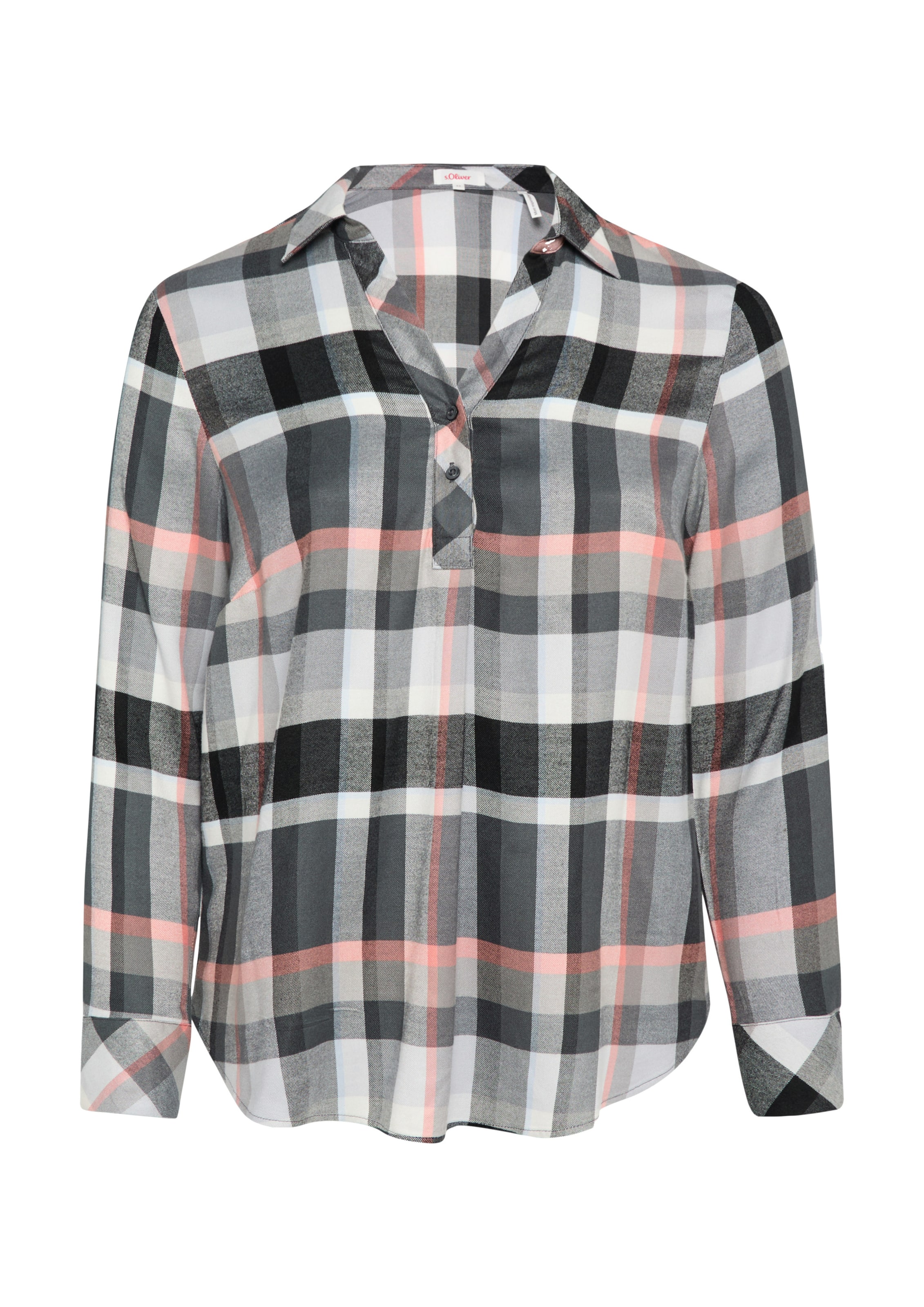 s.Oliver Blouse in Grijs: voorkant