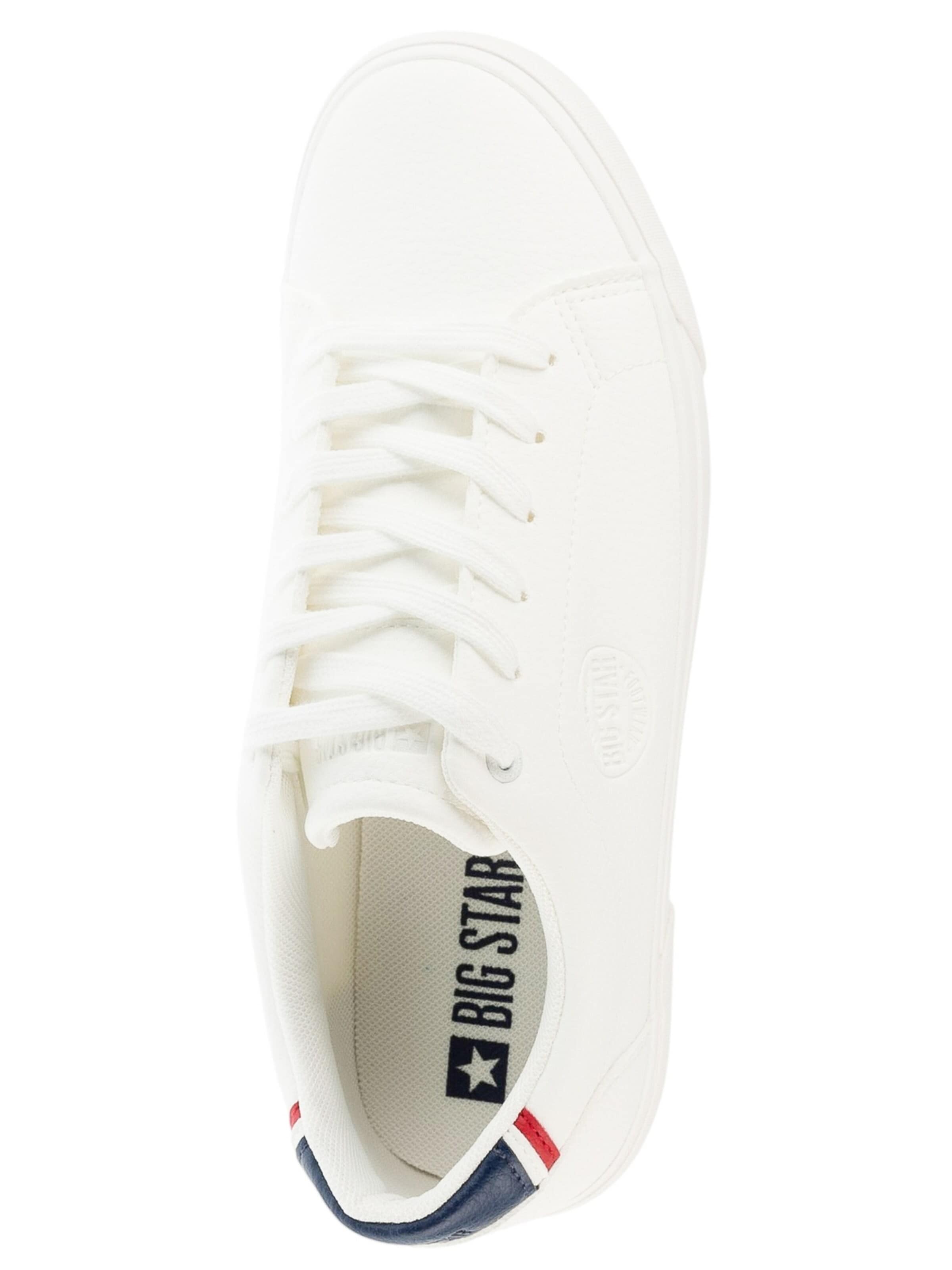 Baskets basses BIG STAR en blanc