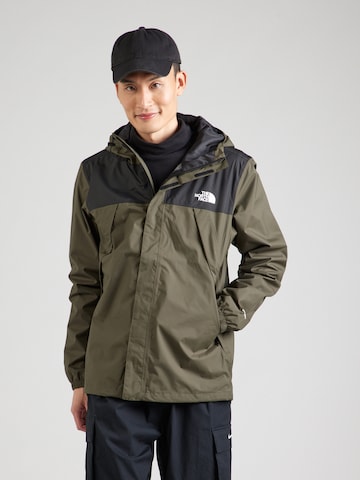 žalia THE NORTH FACE Laisvalaikio striukė 'ANTORA': priekis