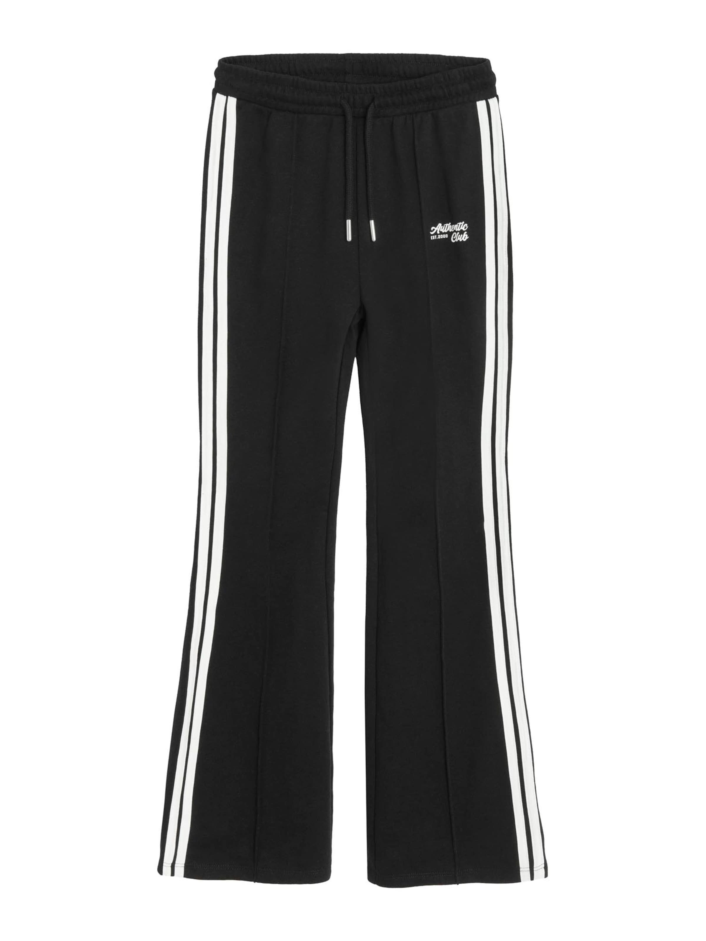 Cool Club Flared Hose in Schwarz: Vorderseite