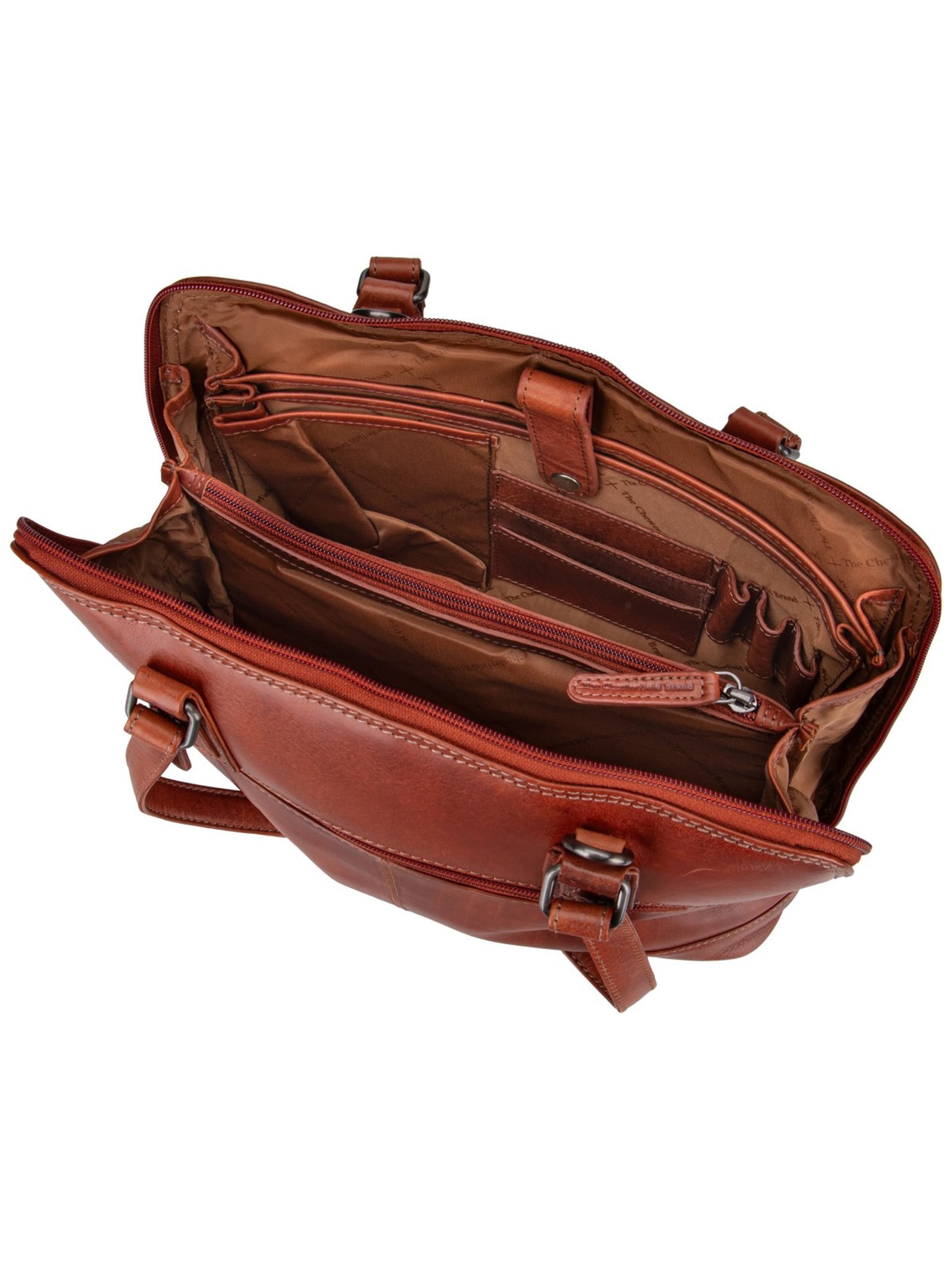 The Chesterfield Brand Schultertasche 'Viamonte' in Braun