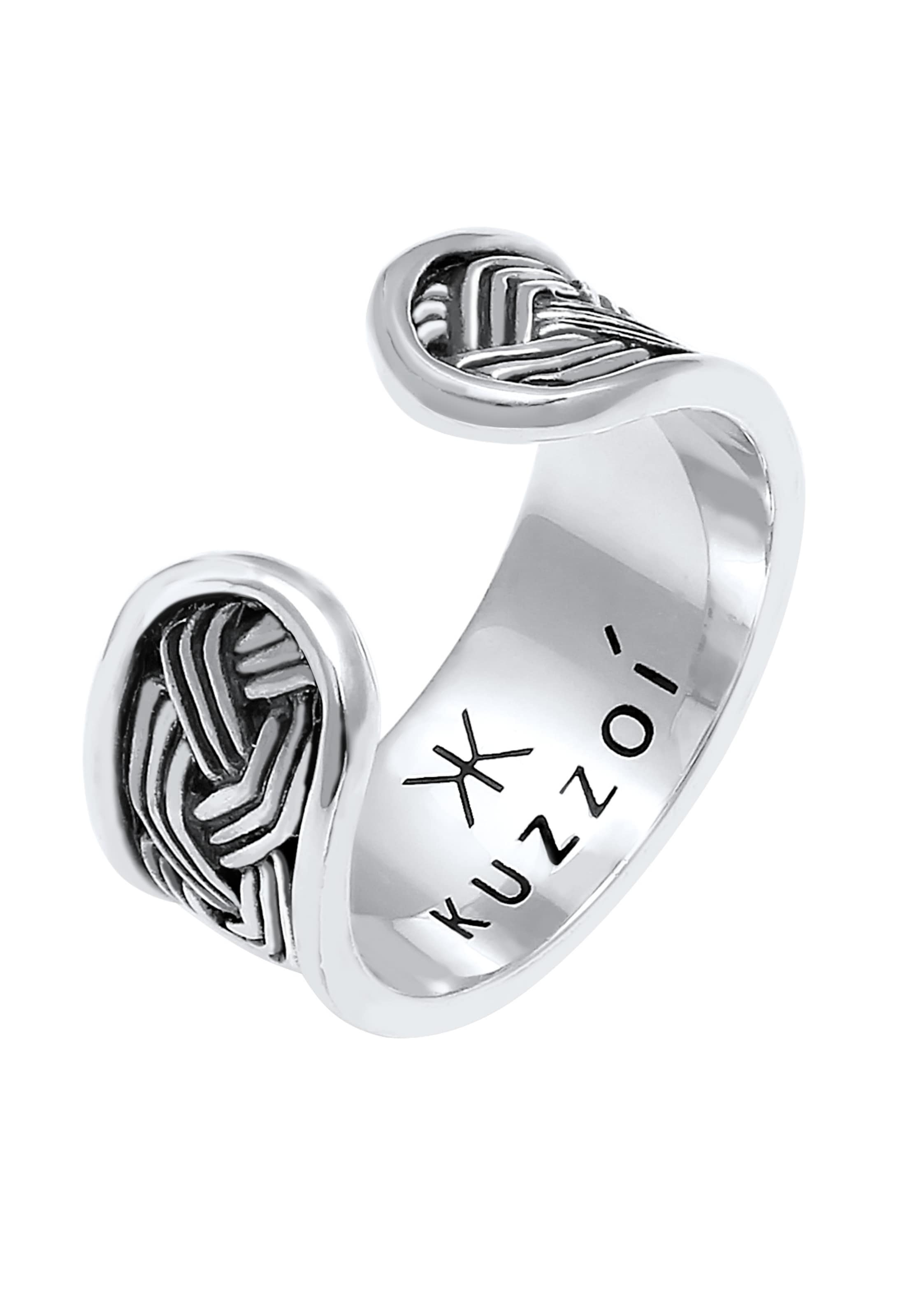 KUZZOI Ring in Silver