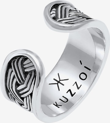 KUZZOI Ring i silver