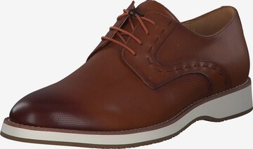 Chaussure à lacets 'Seven 1129777' Digel en marron : devant