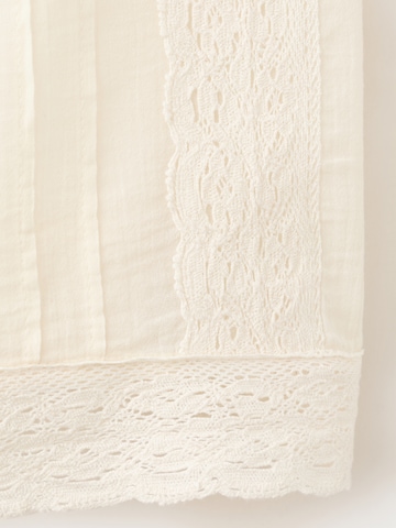 MANGO - Blusa 'EVA' en beige