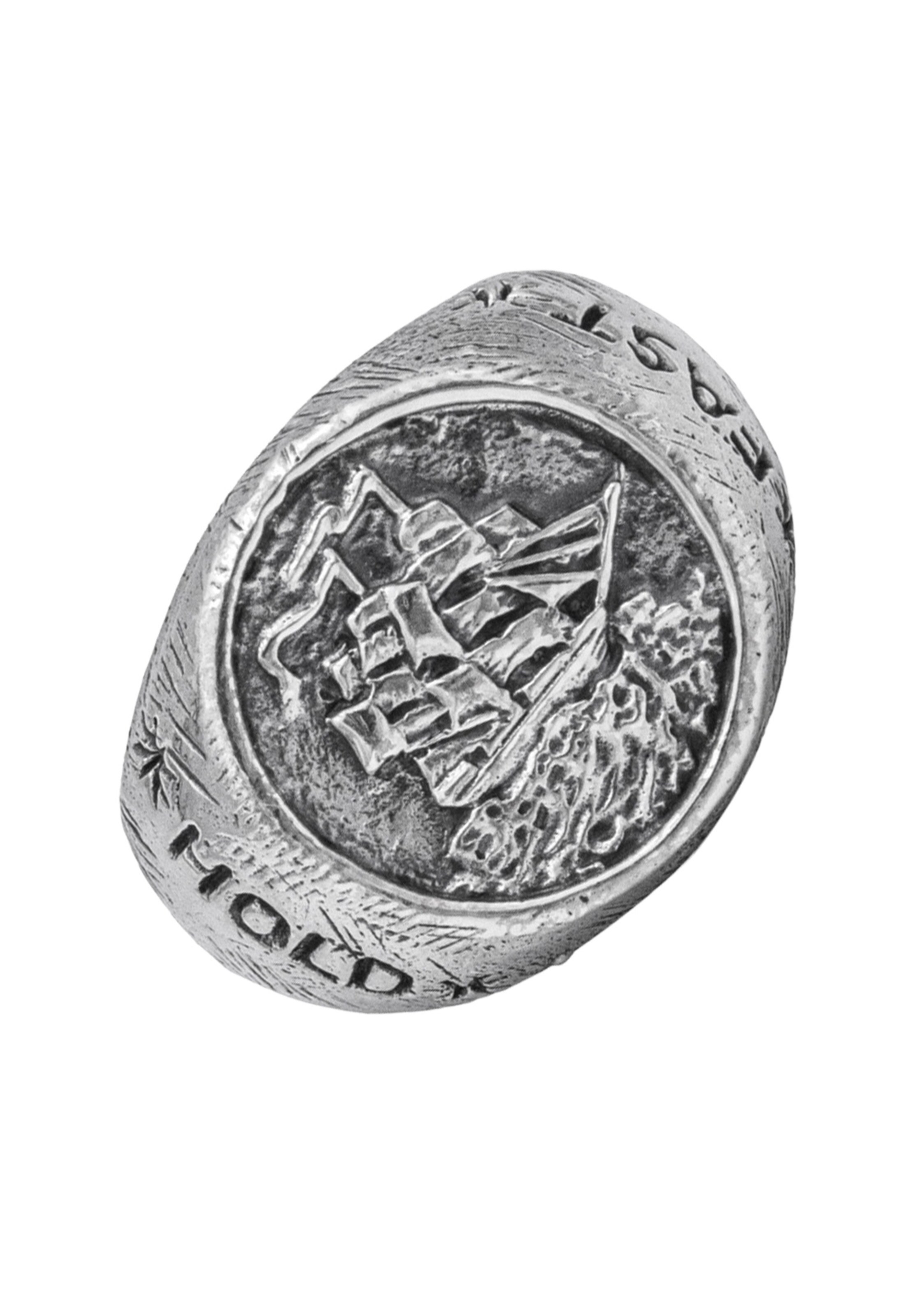 Haze&Glory Ring 'Hold Fast' in Silver