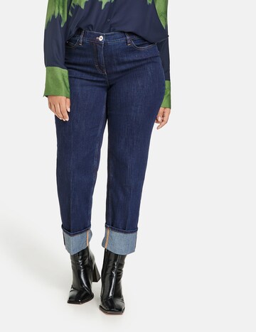 SAMOON Regular Jeans in Blue: front