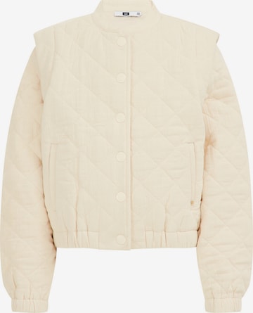 WE Fashion Between-season jacket in Beige: front