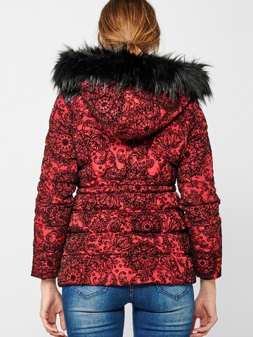 Veste d’hiver KOROSHI en rouge