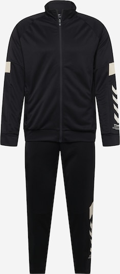 Hummel Trainingsanzug 'ALEC' in schwarz / weiß, Produktansicht