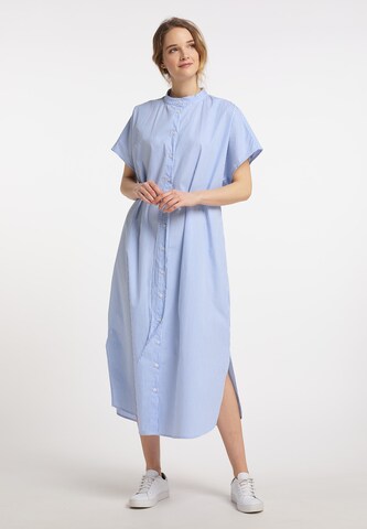 DreiMaster Maritim Blusenkleid in Blau