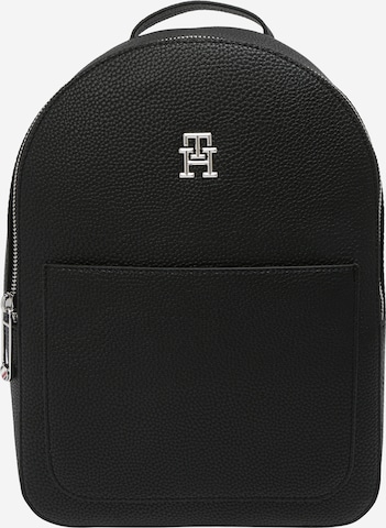 TOMMY HILFIGER Rucksack in Schwarz: predná strana