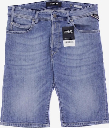 REPLAY Shorts in 31 in Blue: front
