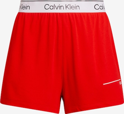 Calvin Klein Swimwear Hose in rot / weiß, Produktansicht