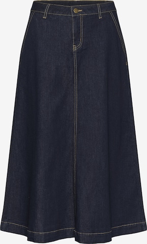 CULTURESuknja 'CUMoya' - plava boja: prednji dio