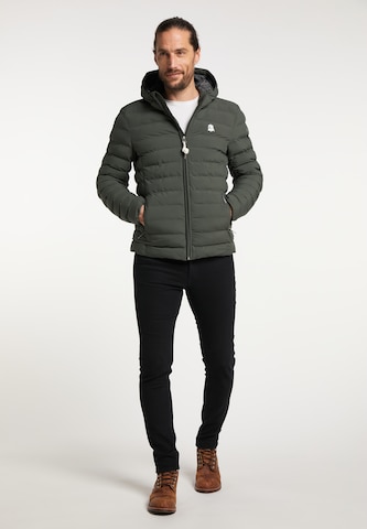 Veste d’hiver Schmuddelwedda en vert