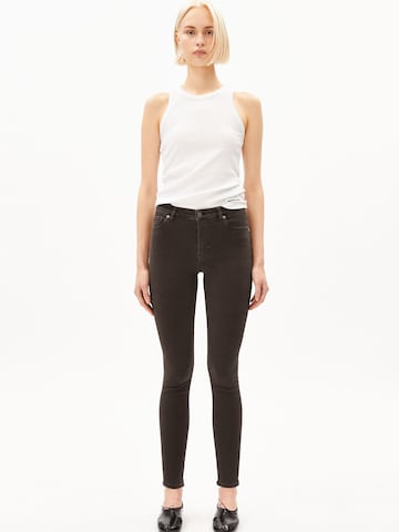 ARMEDANGELS Skinny Jeans 'TILLAA' in Brown