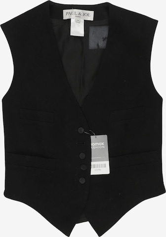 PAUL & JOE Weste M in Schwarz: Vorderseite