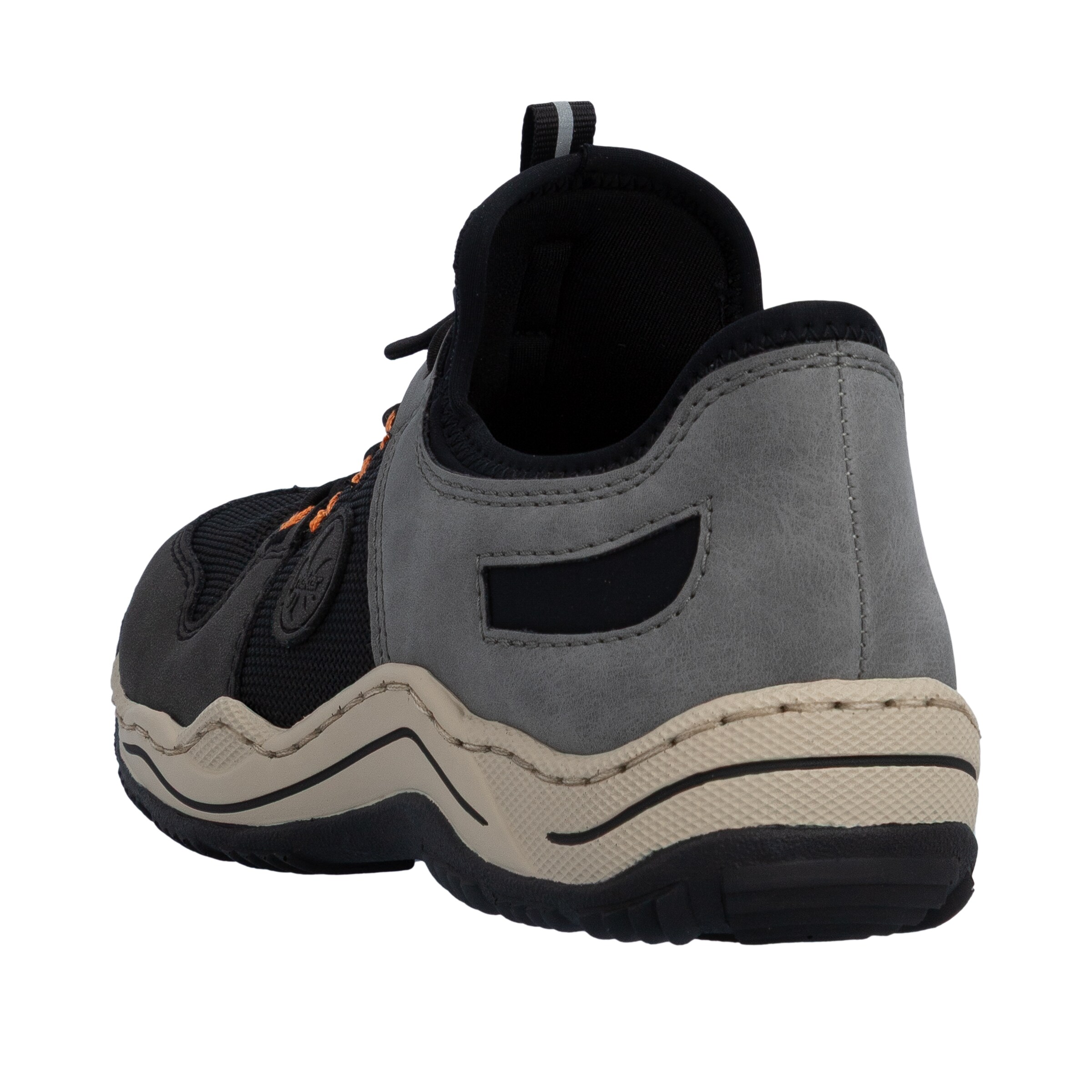 Rieker Athletic Lace-Up Shoes in Black