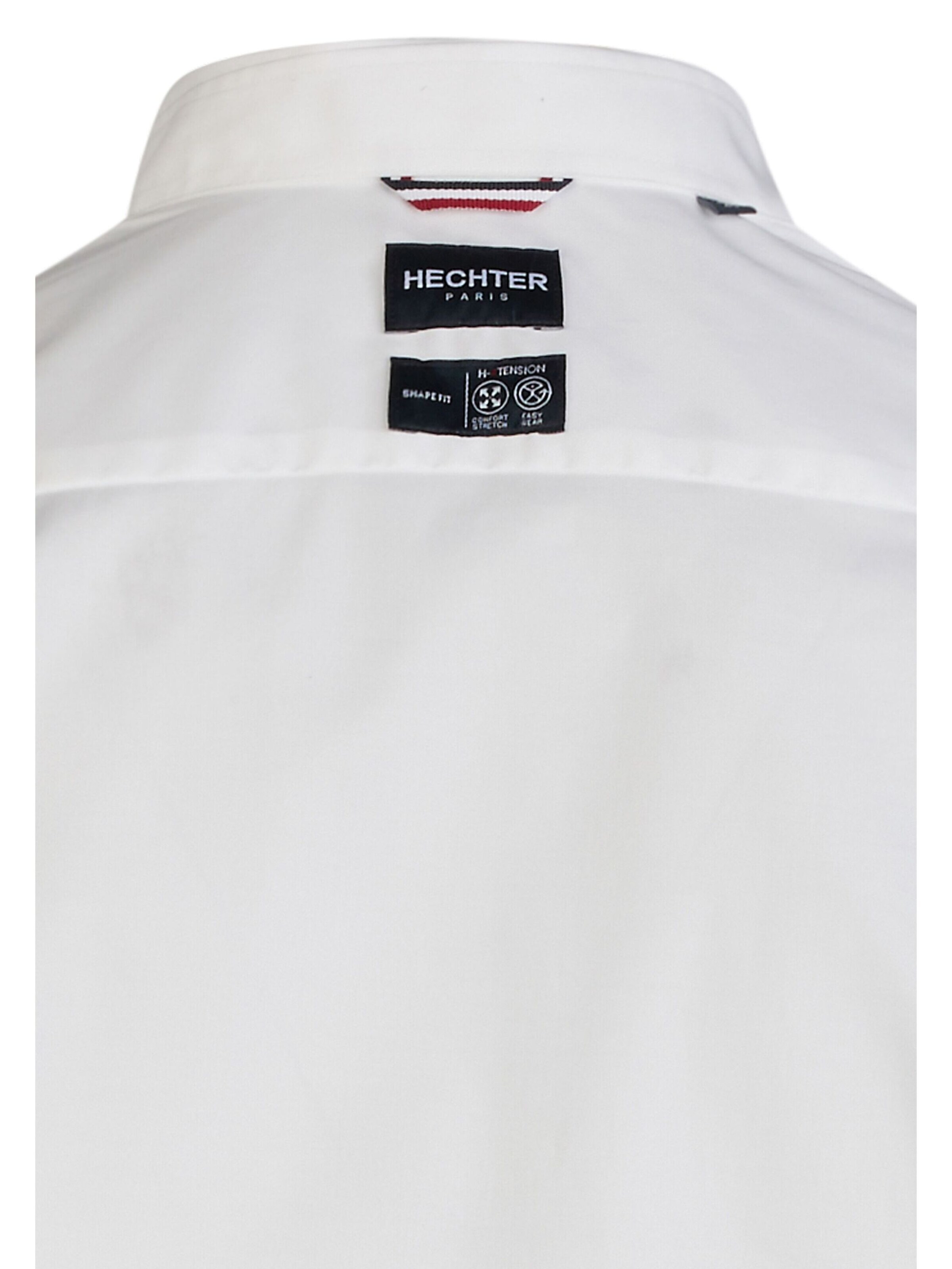HECHTER PARIS Slim fit Overhemd in Wit