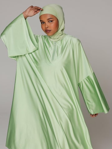 SIYA Swimwear T-shirt Swimsuit dress 'Cover-up' in Green