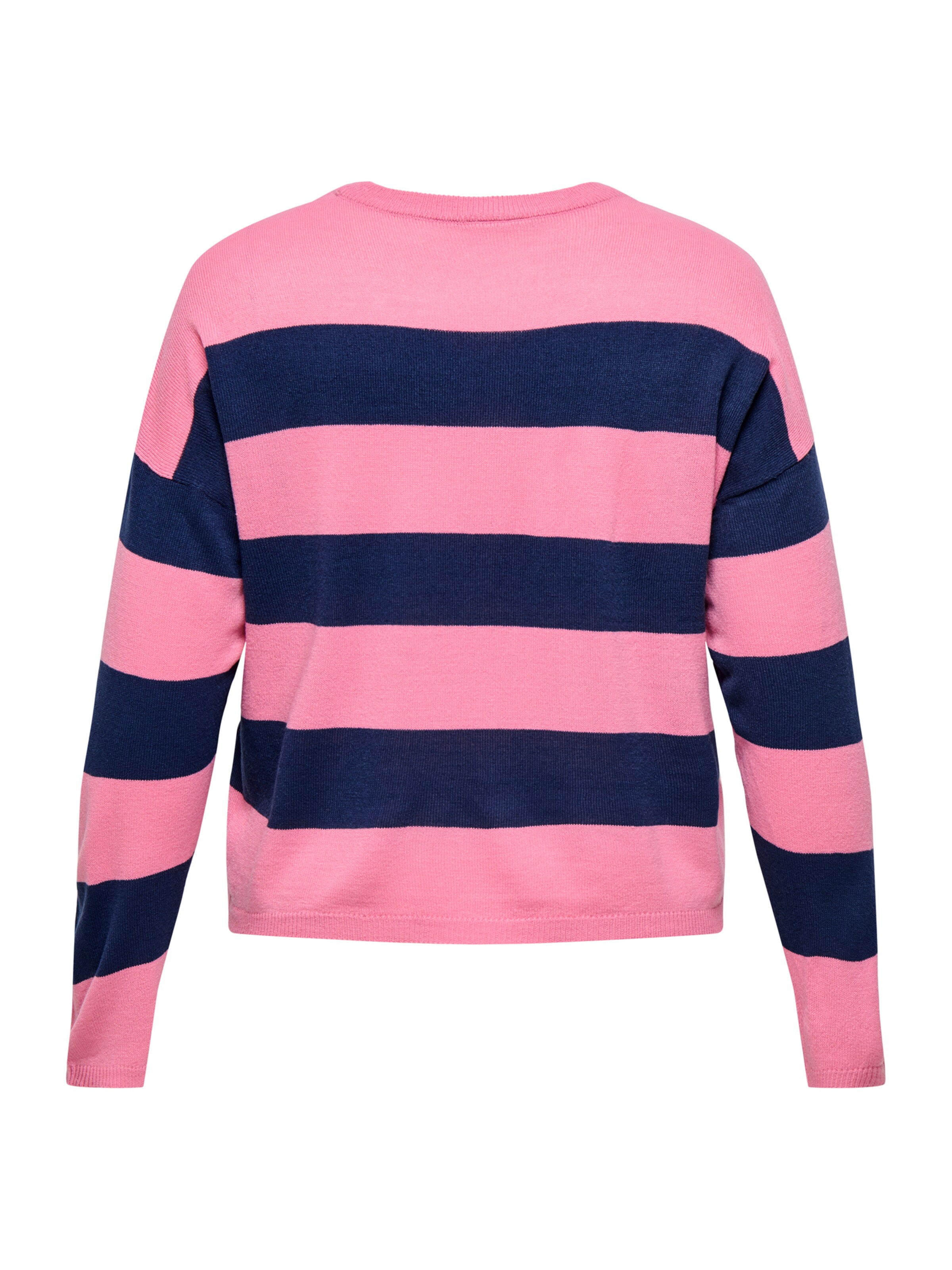 ONLY Carmakoma Свитер 'CARDERRY' в Ярко-розовый