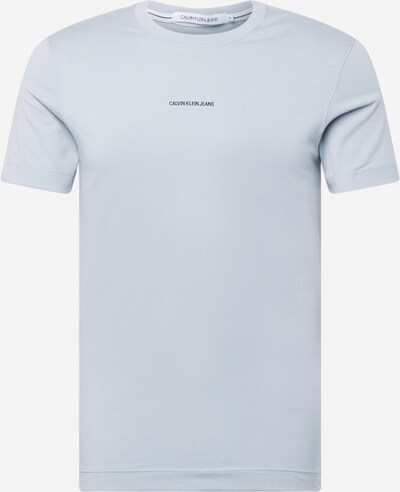 Calvin Klein Jeans T-Shirt en gris clair / noir, Vue avec produit