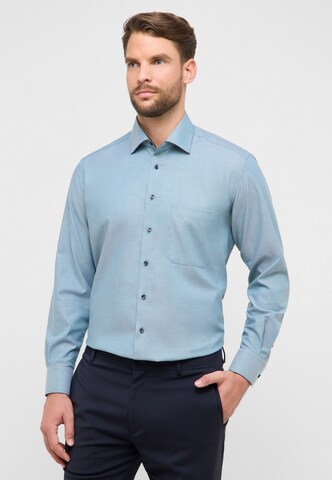 ETERNA Comfort Fit Hemd in Grün: Vorderseite
