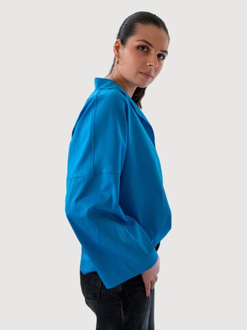 WEARABLE STORIES Shirt 'Lucie' in Blue