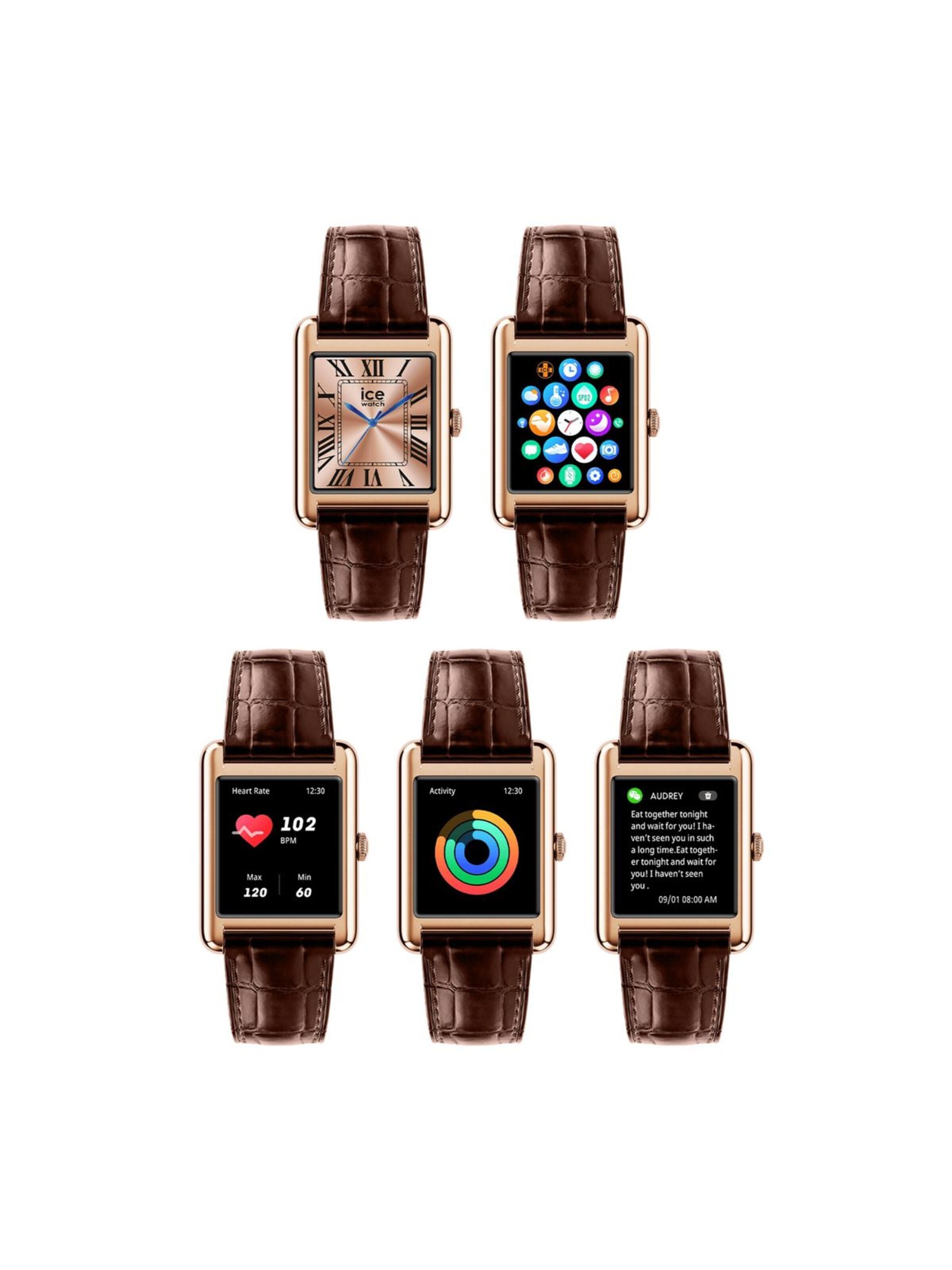 Montre digitale 'Smart TK 2.0' Ice-Watch en or