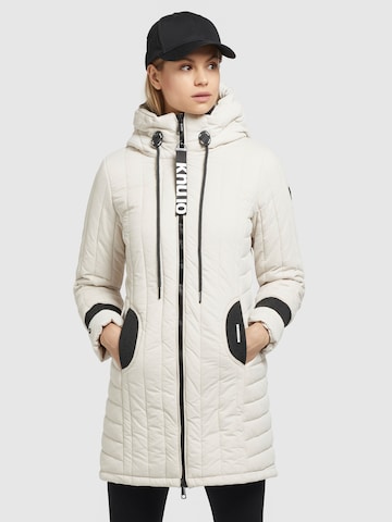 khujo Winter Coat 'Jerry' in White: front