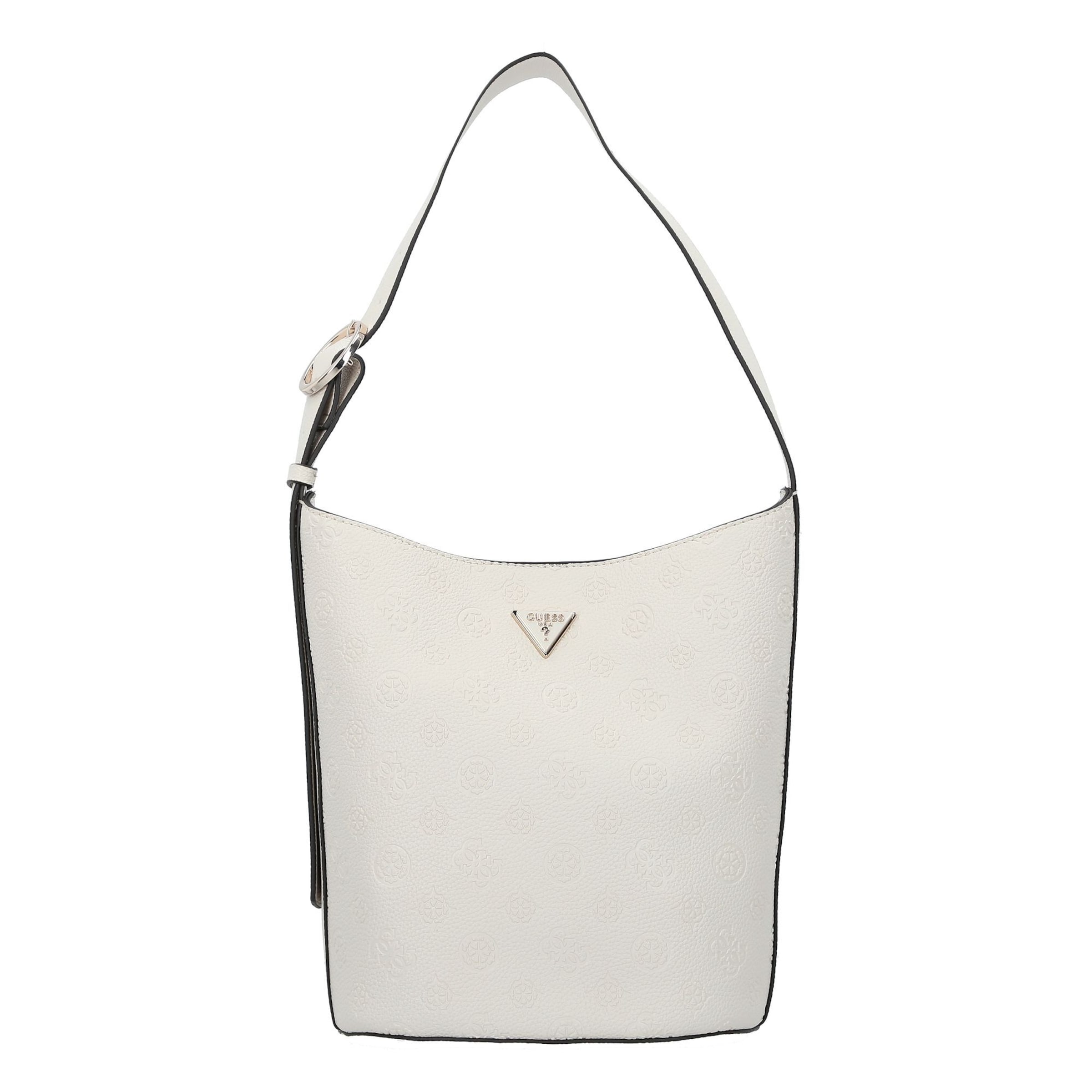 GUESS Schultertasche 'Cresidia' in Weiß
