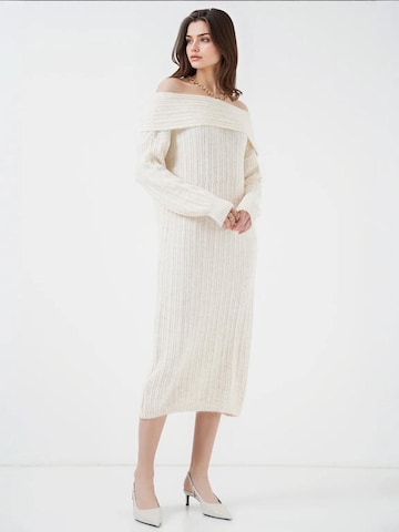 Bigdart - Vestido de malha em branco