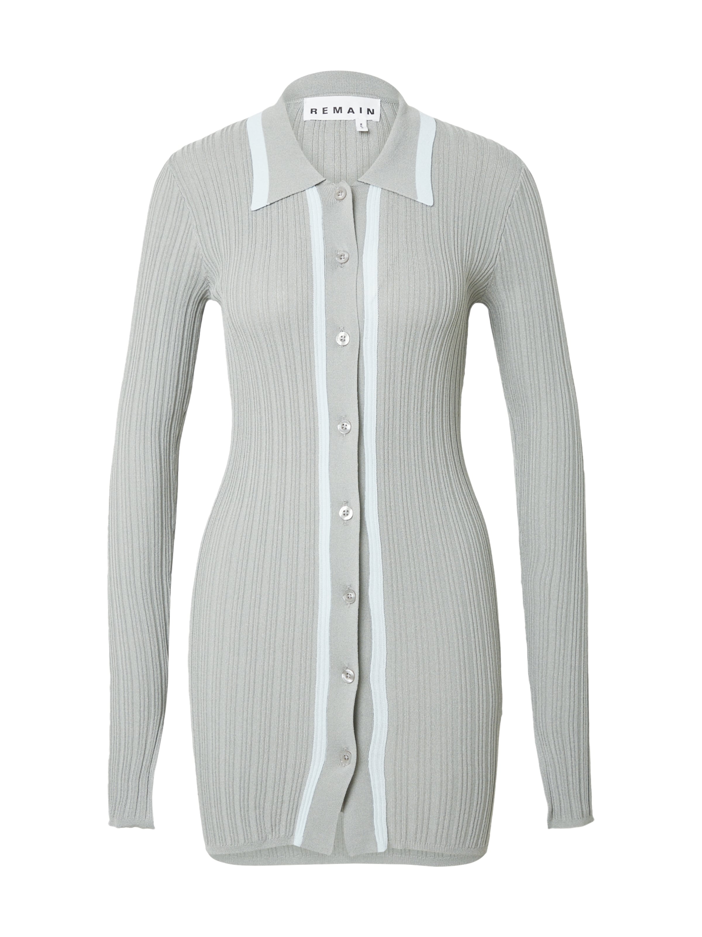 REMAIN Kofta i grå: framsida