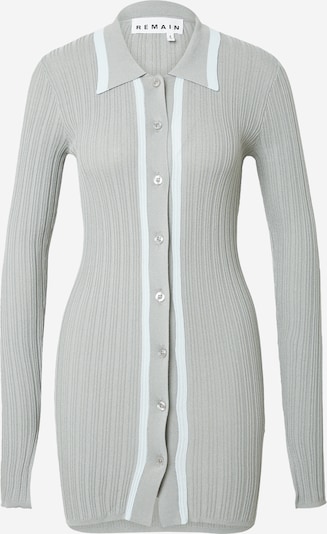 REMAIN Knit cardigan in Pastel blue / Grey, Item view