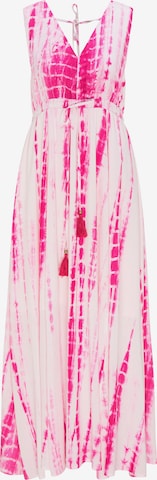 IZIA Beach Dress in Pink: front