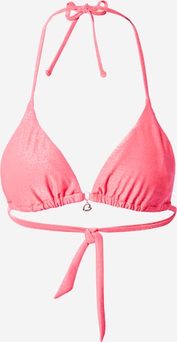 Banana Moon Triangle Bikini Top in Orange: front