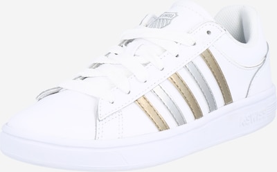 K-SWISS Zapatillas deportivas bajas 'Court Winston' en oro / plata / blanco, Vista del producto