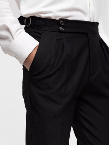 Regular Pantalon chino Dandalo en noir